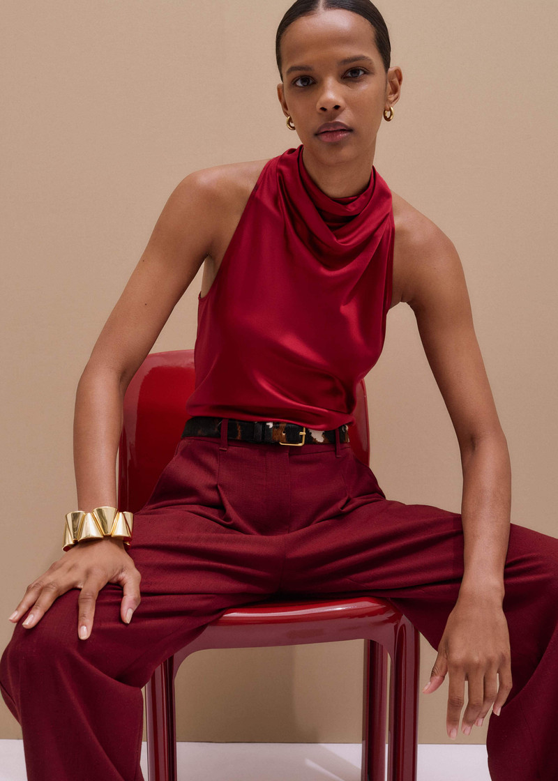 Evening Halterneck Top 1