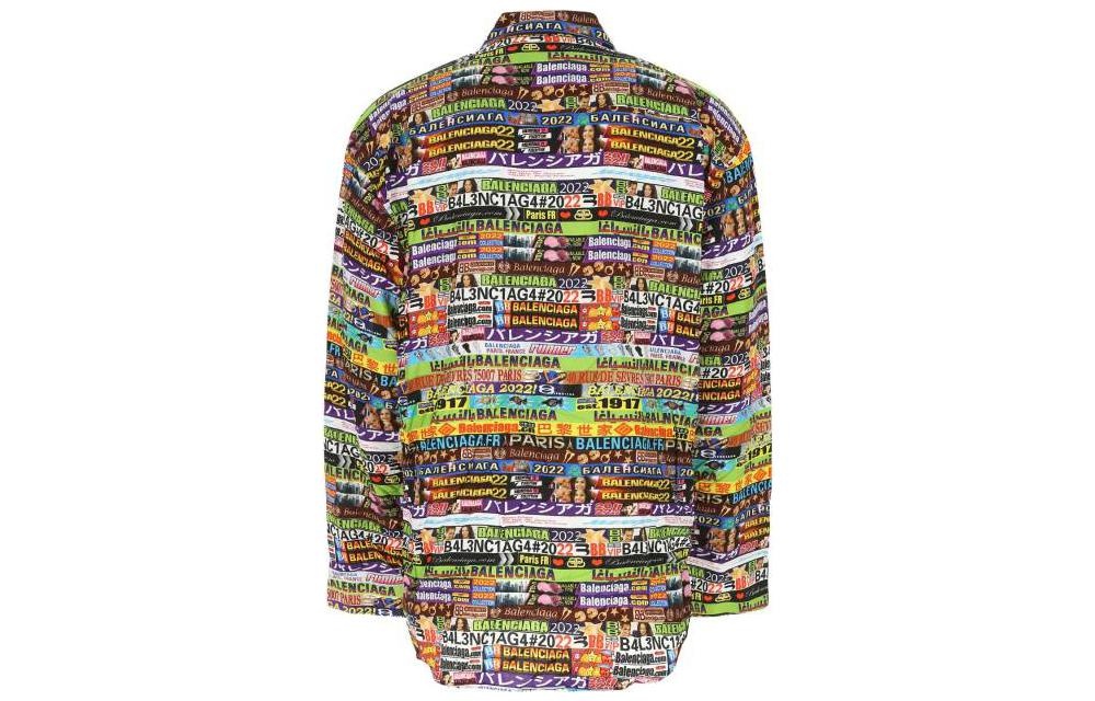 Balenciaga Ad Banners Minimal Shirt 'Multicolor' 681812TML178470 - 2