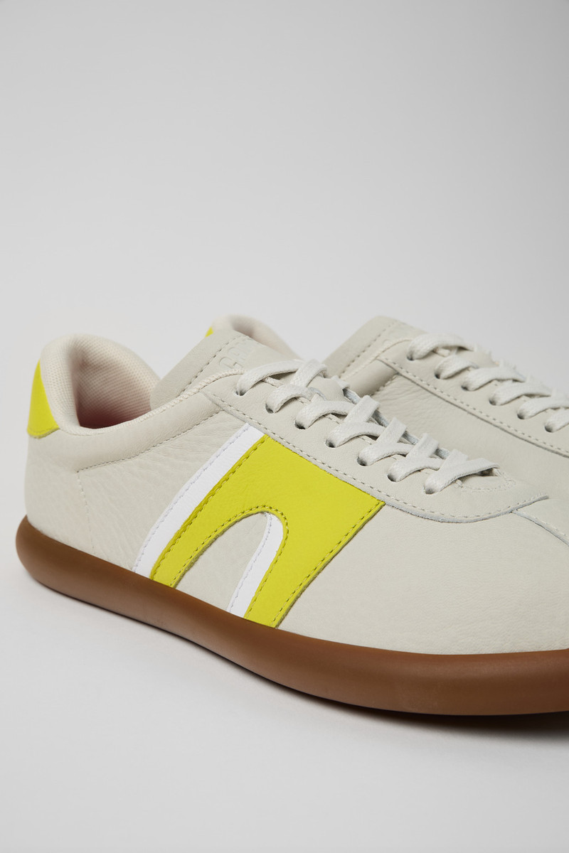 White Leather Sneaker for Women 2