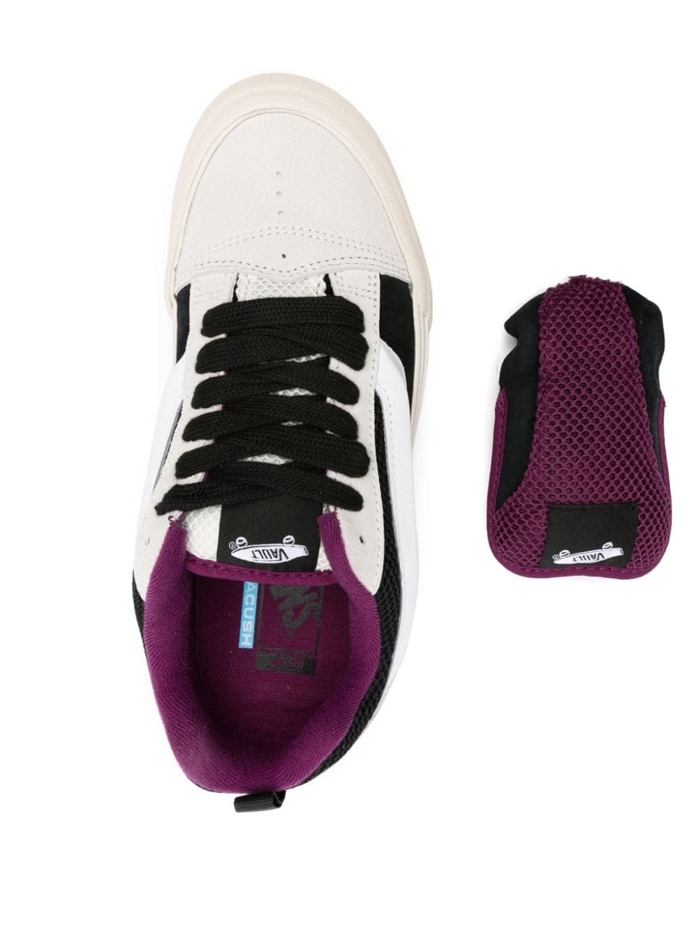 Knu Skool panelled sneakers - 4