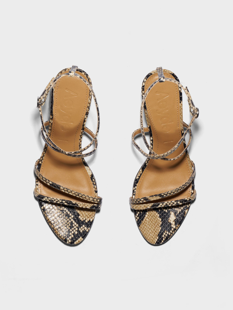 Maeve Leather Stiletto Sandals 5