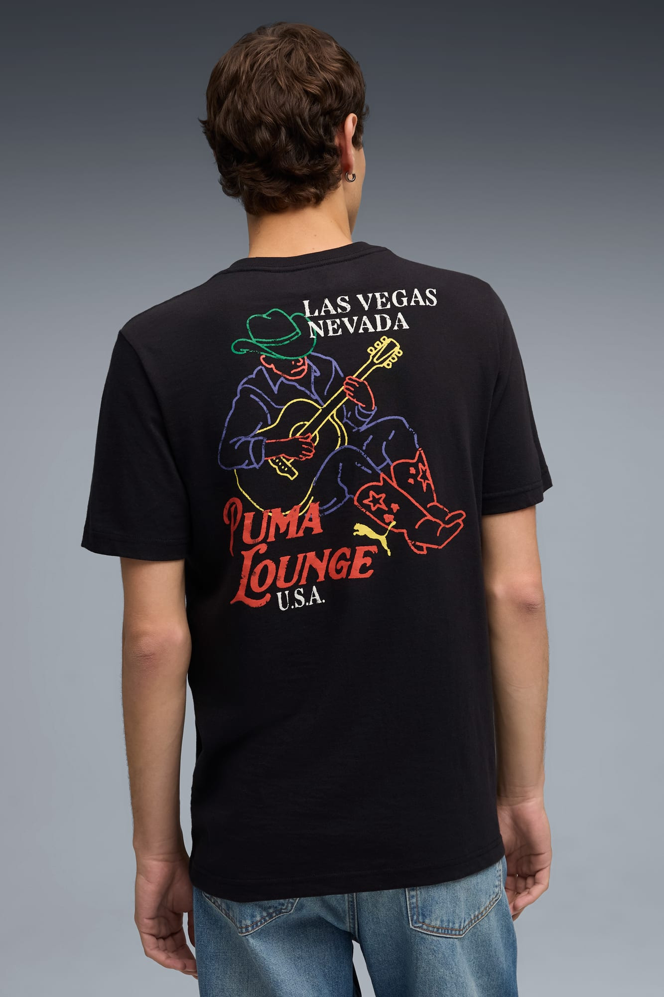 Graphics LV Cowboy Tee Men - 4