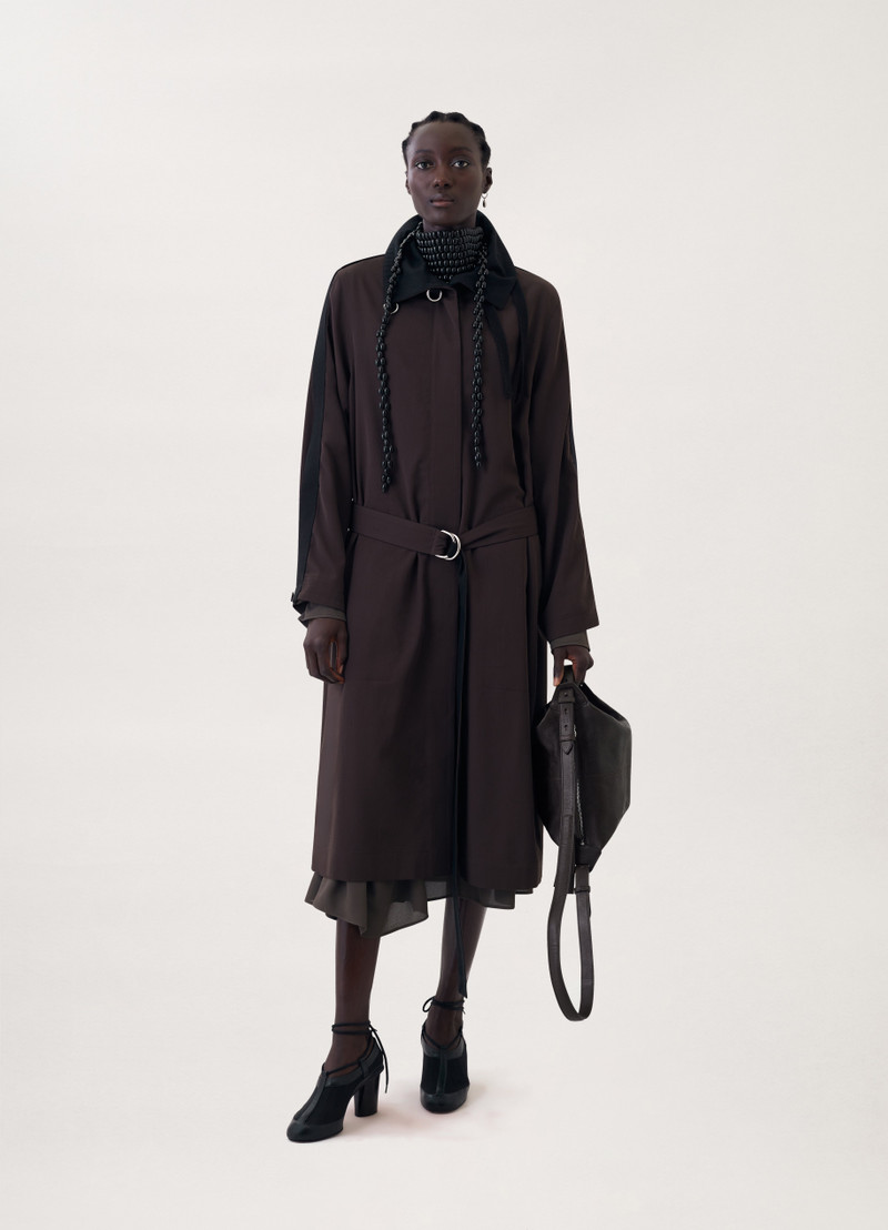 Lemaire COAT WITH SLITS outlook