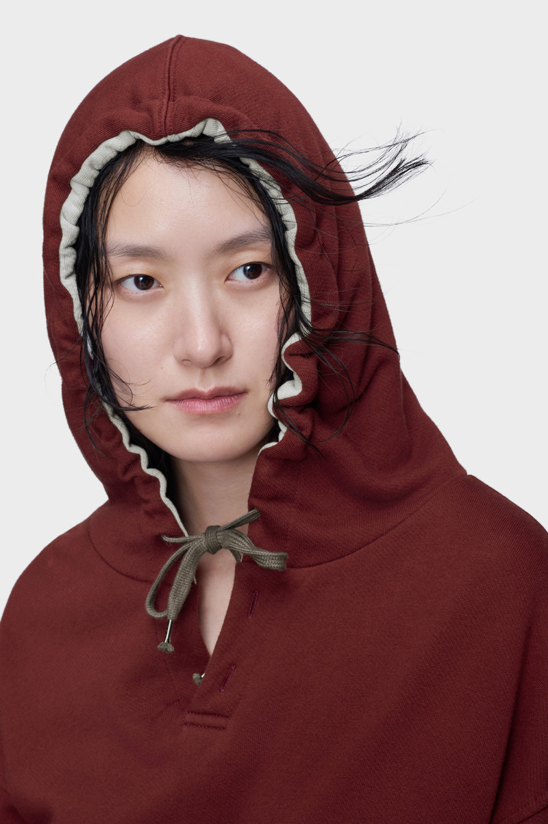 Cotton Shoelace Hoodie 5