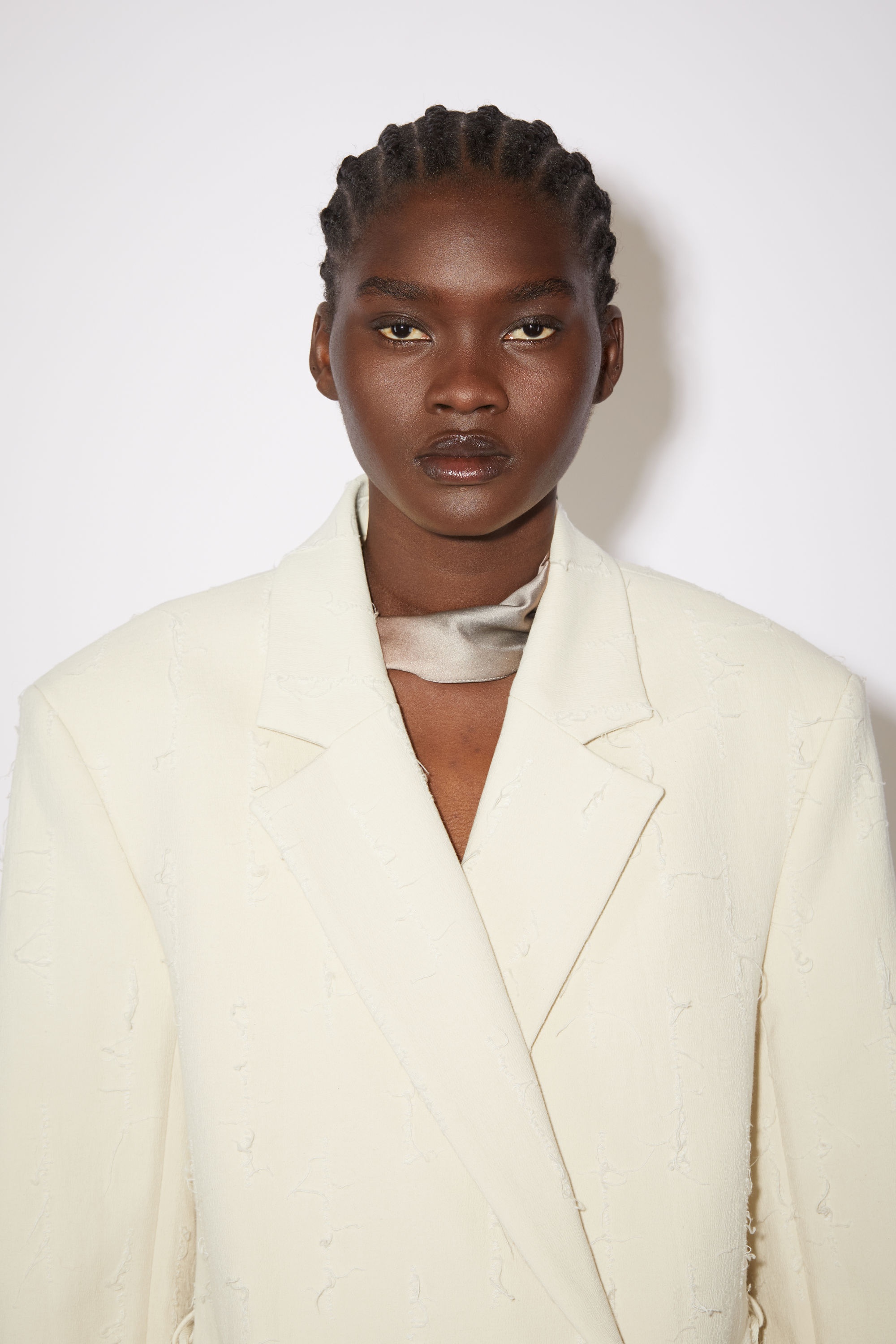 Double-breasted suit jacket - Ecru beige - 6
