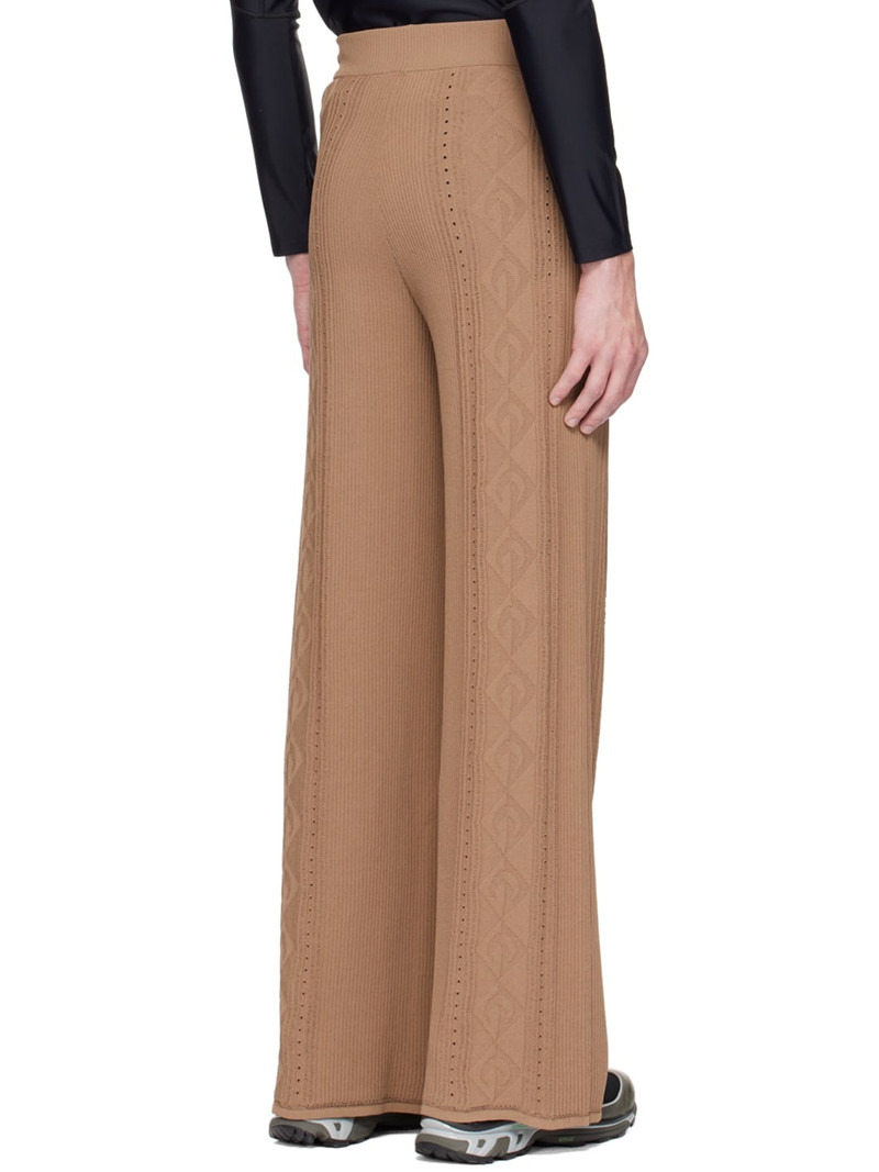 Beige Distressed Lounge Pants 3