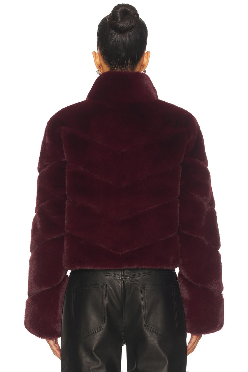 GENERATION LOVE Brianna Faux Fur Jacket outlook