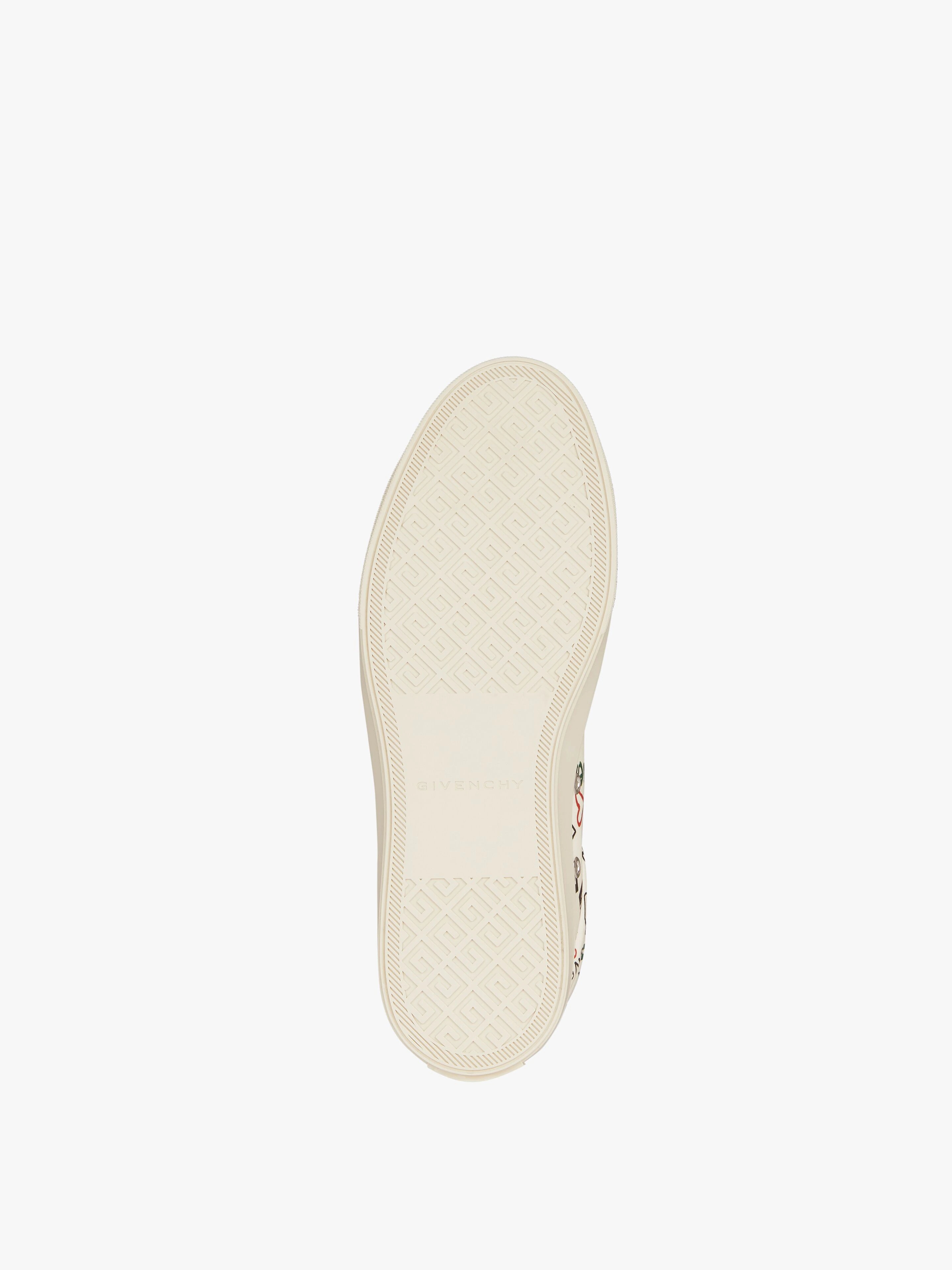 CITY HIGH-TOP SNEAKERS IN LEATHER - 5