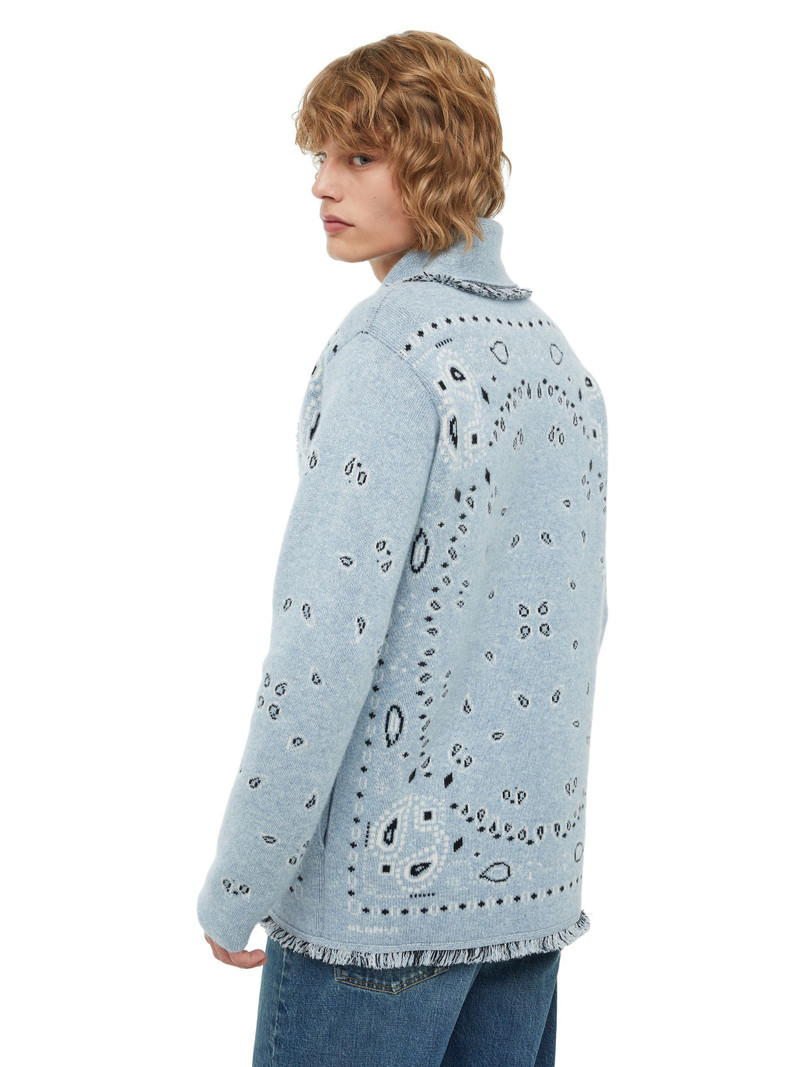 Bandana Jacquard Cardigan 8