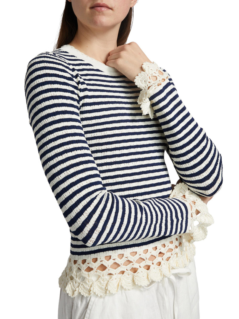 Women's Addy Striped Knit Top - Multi 6