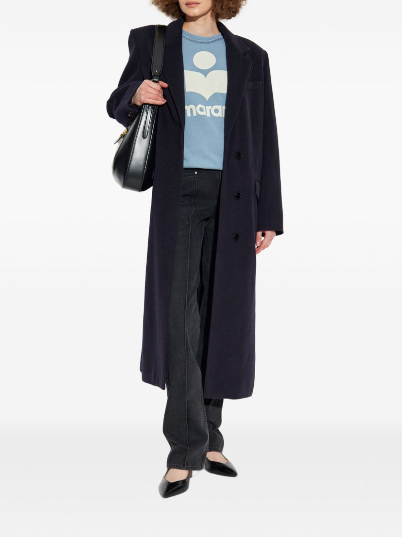 Isabel Marant virgin wool coat outlook