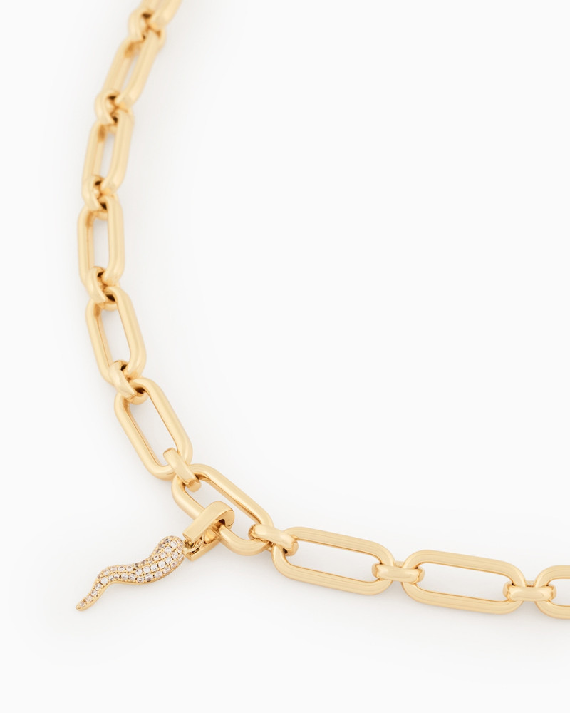 EMPORIO ARMANI GOLD-TONE CHARM 3