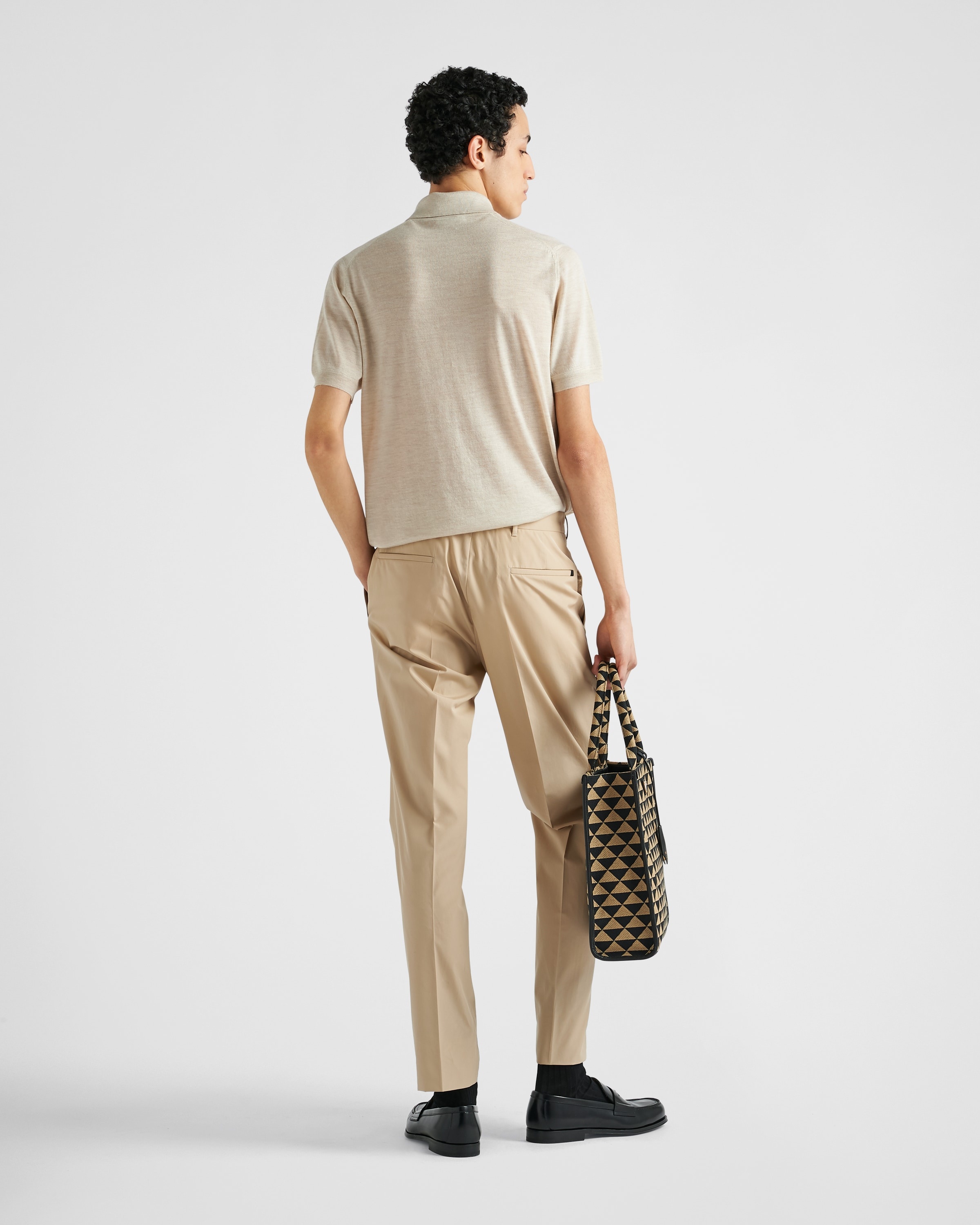 Cashmere polo shirt - 5