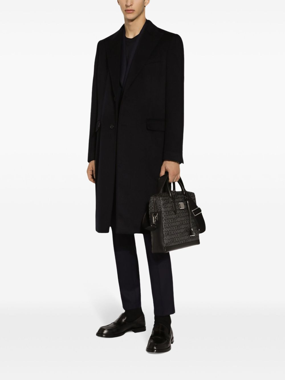 Dolce & Gabbana Men Pantalone Sartoriale In Flanella Di Lana - 3