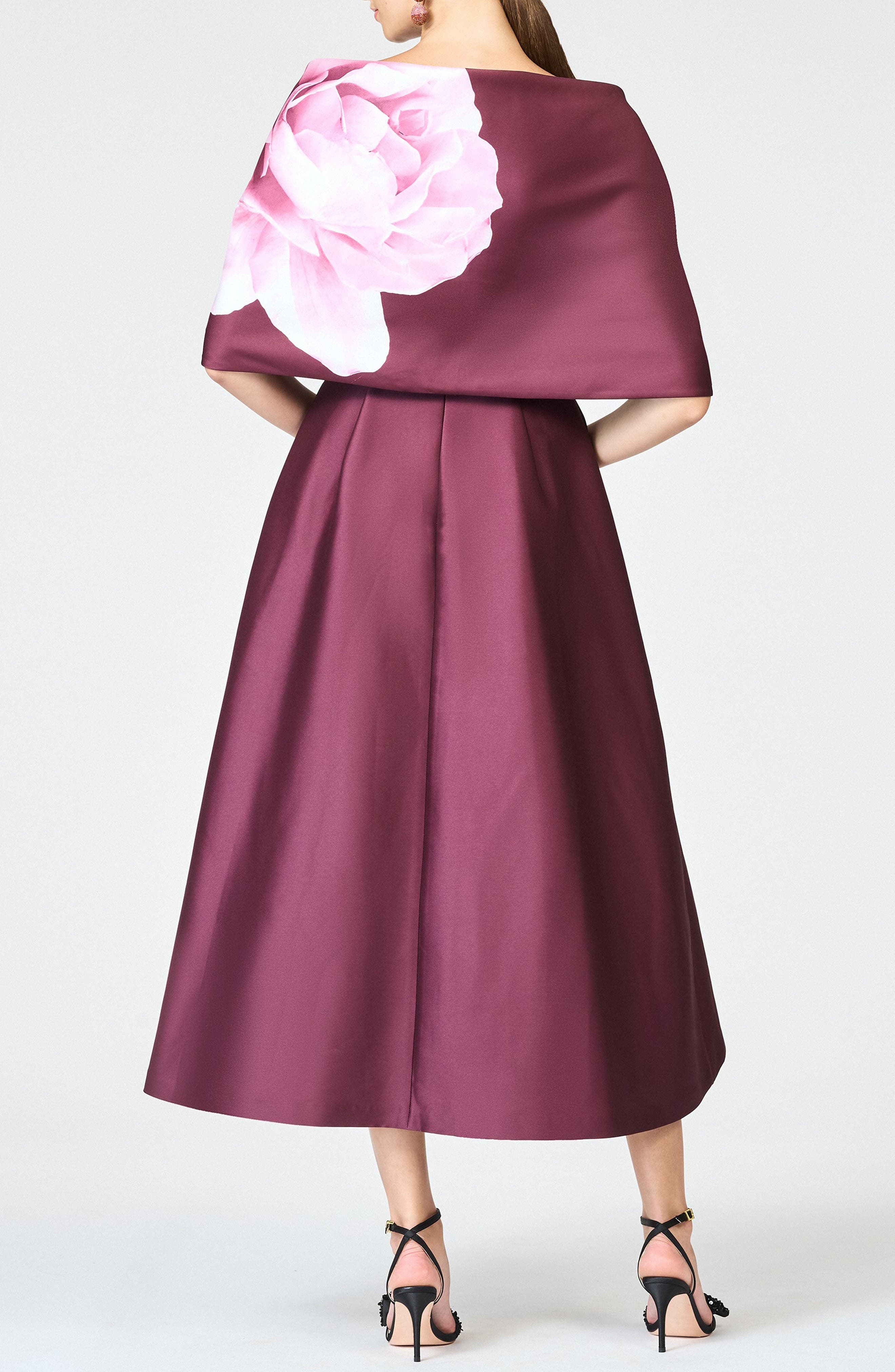 Sachin & Babi Placed Floral Hug Shawl in Bordeaux Esperance at Nordstrom - 2