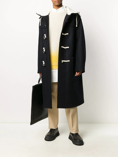 Jil Sander mid-length duffle coat outlook