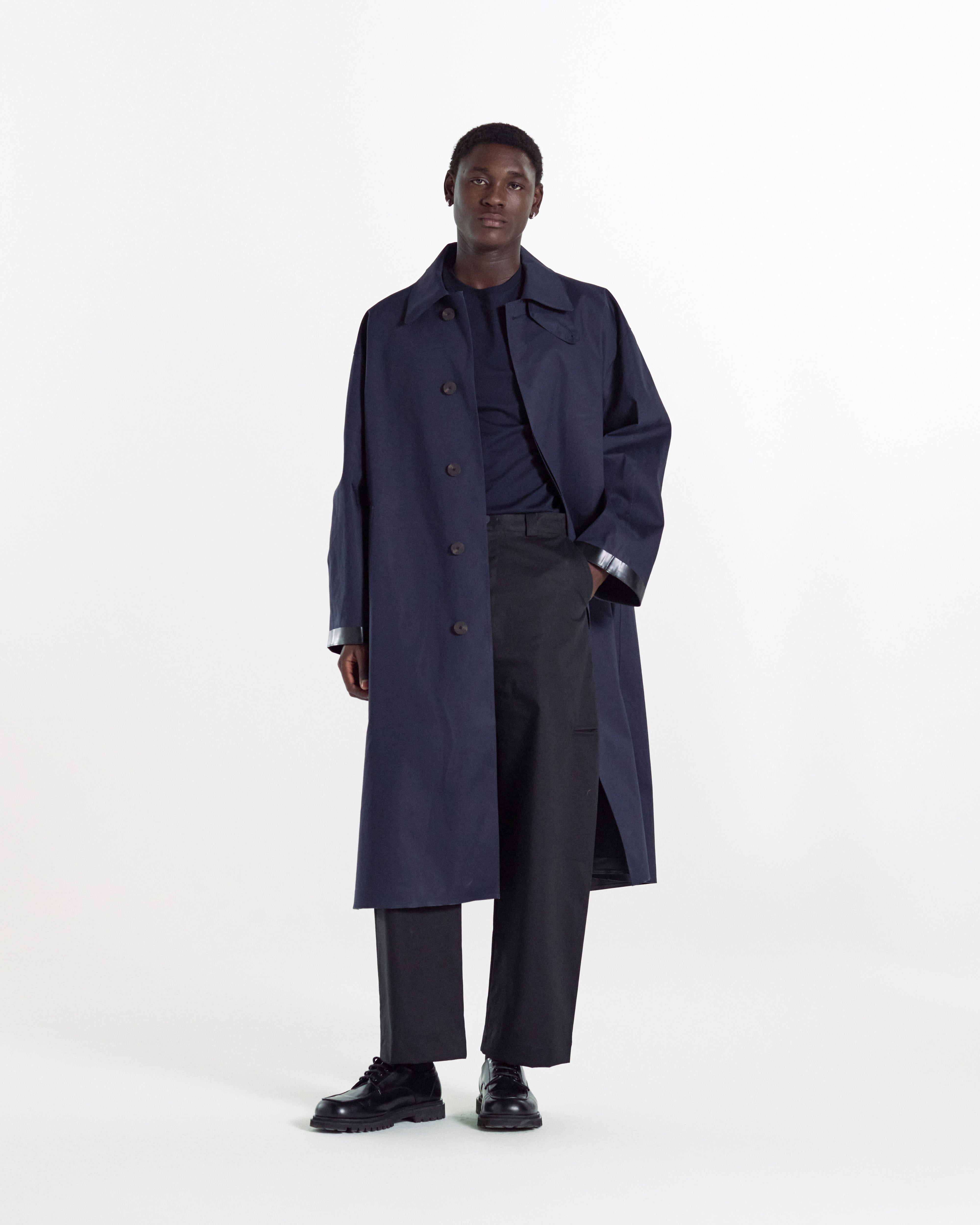 Ettrick Rubberised Long Coat - 2