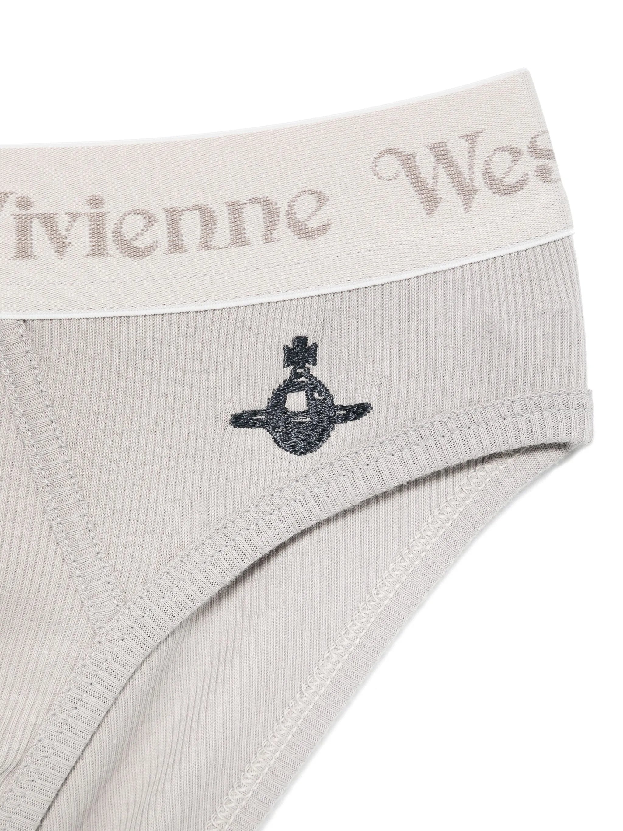 Vivienne Westwood Embroidered-logo Briefs - 2