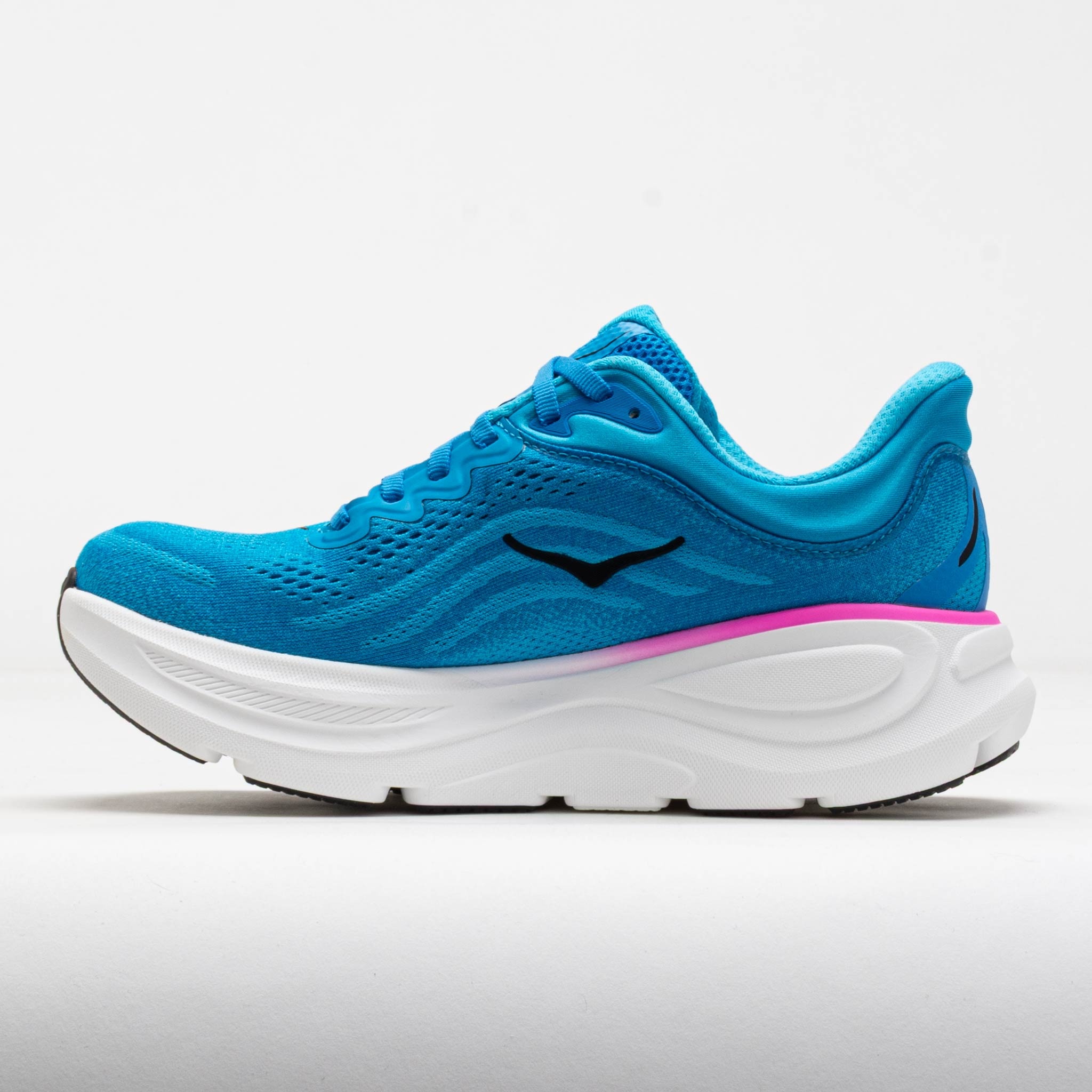 HOKA Bondi 9 Women's Skyward Blue/Neon Fuchsia - 2