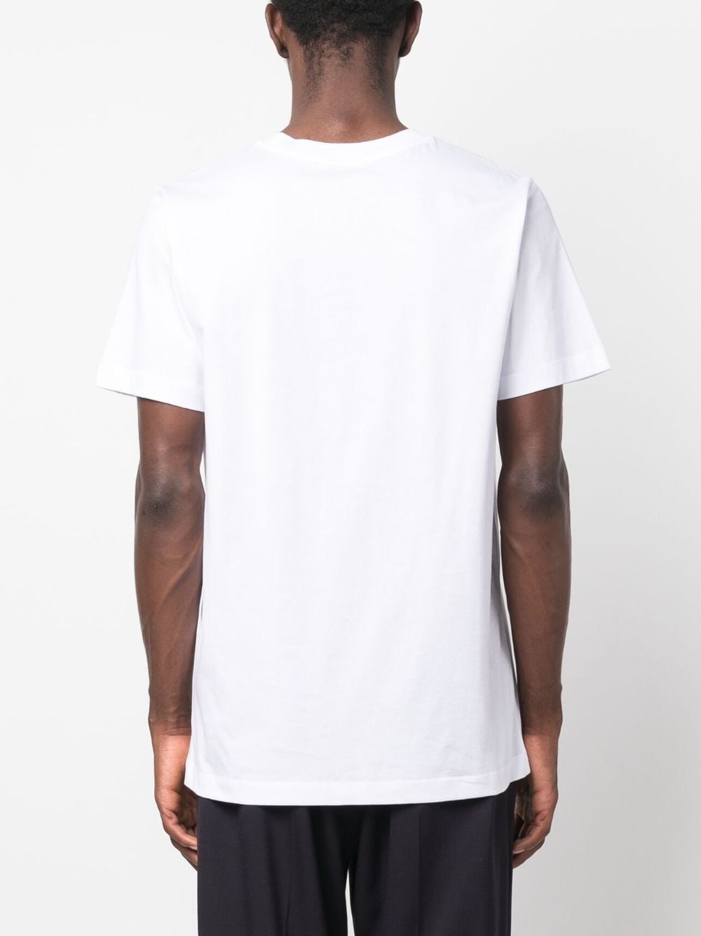 logo-print cotton T-shirt - 4