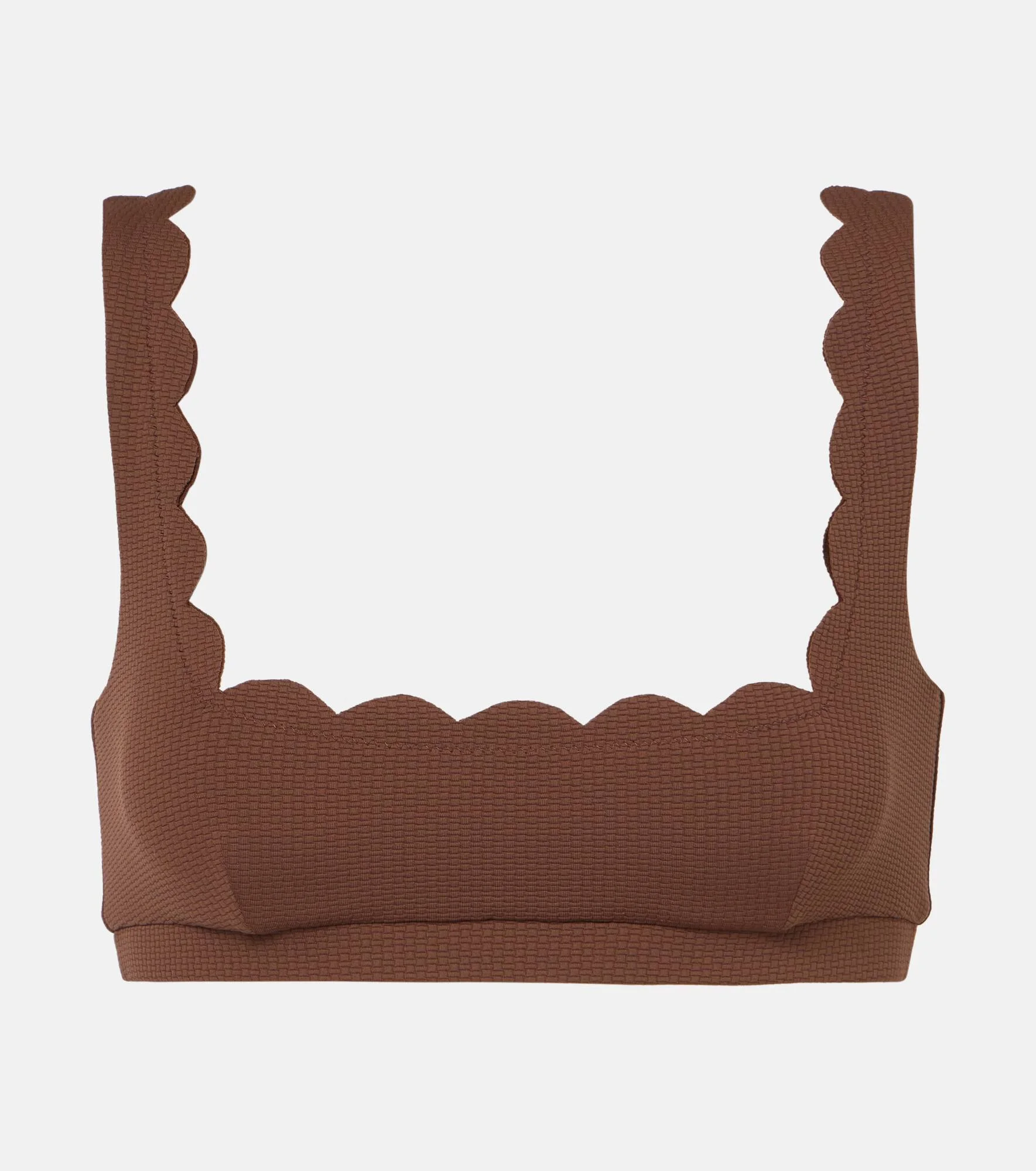 Mini Palm Springs scalloped bikini top - 1