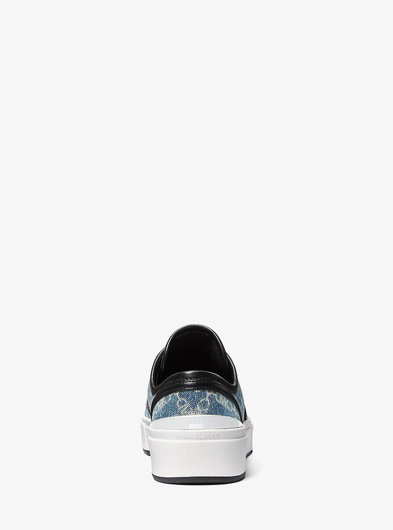 Jude Empire Diamond Jacquard Denim Sneaker 3