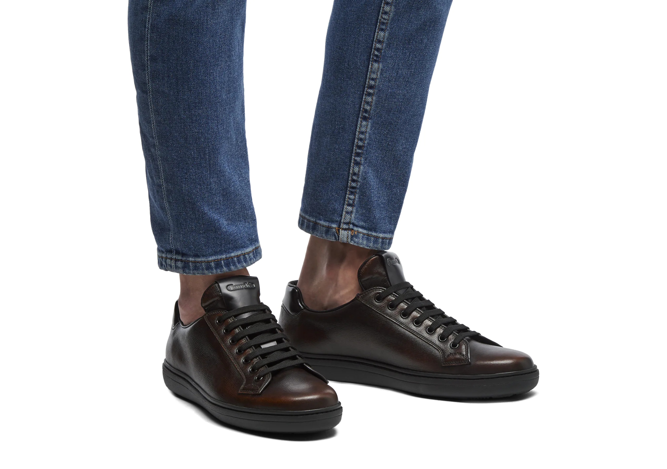Boland plus 2
St James Leather Classic Sneaker Brandy/black - 5