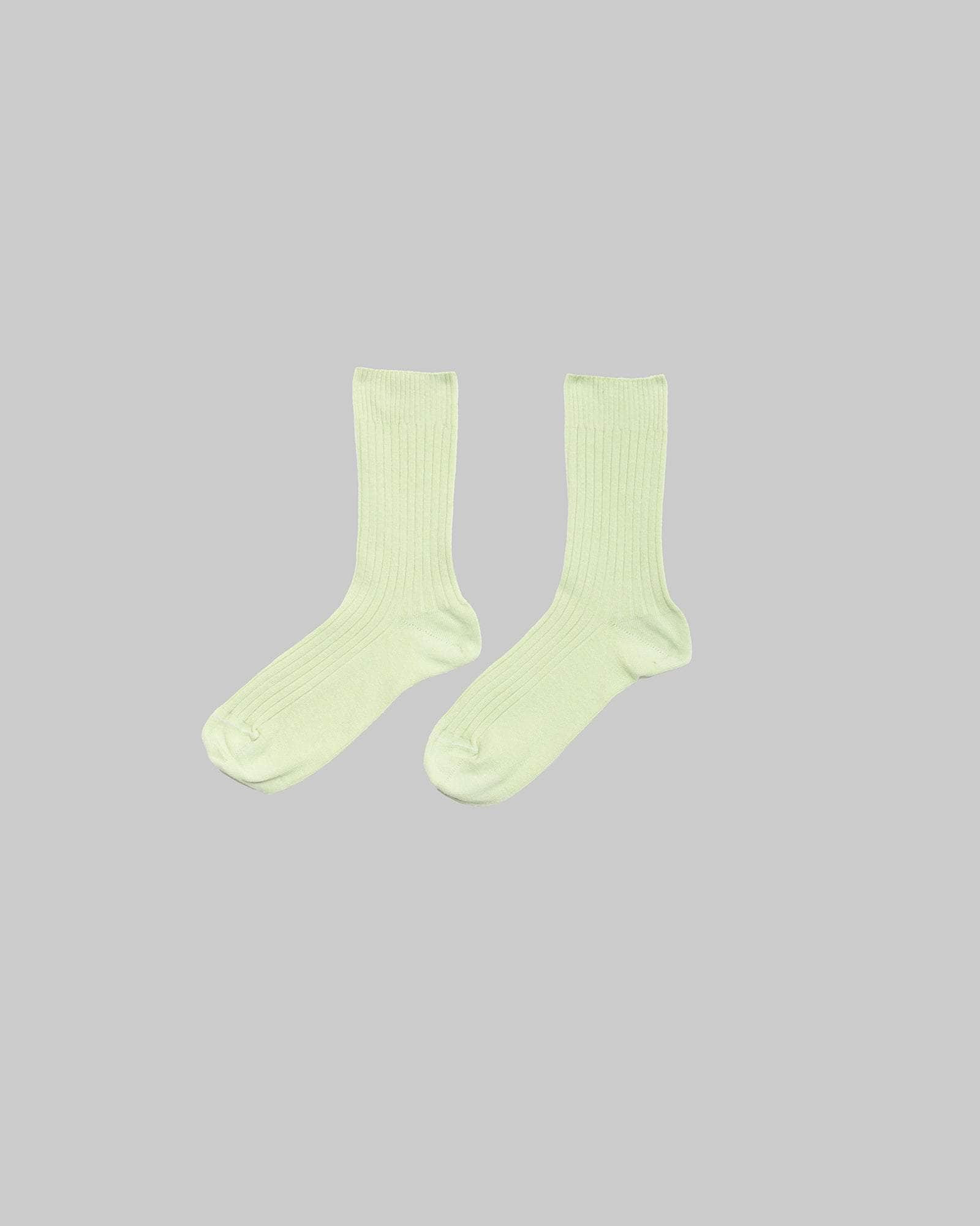 Rib Overankle Socks - Organic Cotton Rib - 4