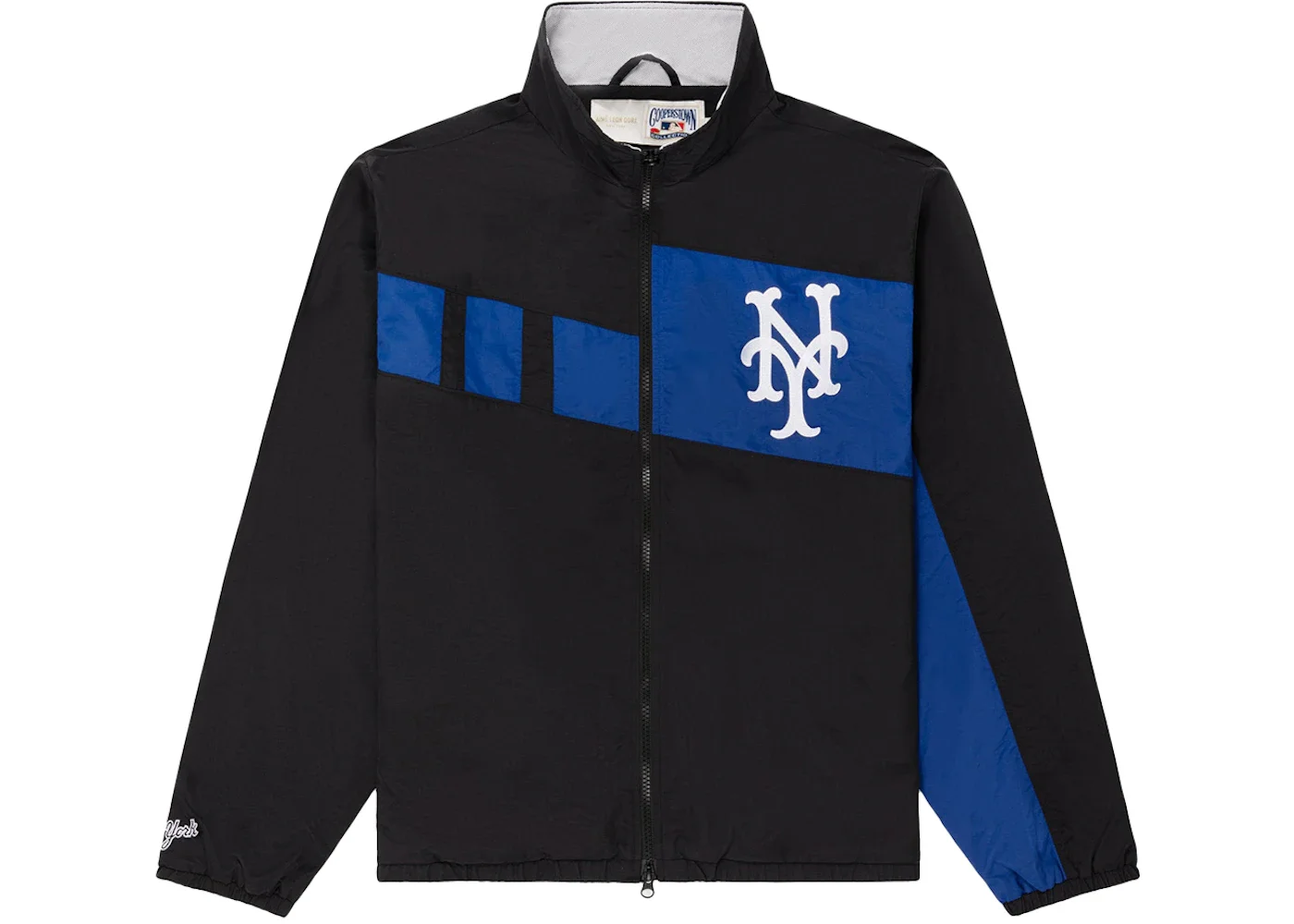 Aime Leon Dore x New York Mets Colorblock Windbreaker Black - 1