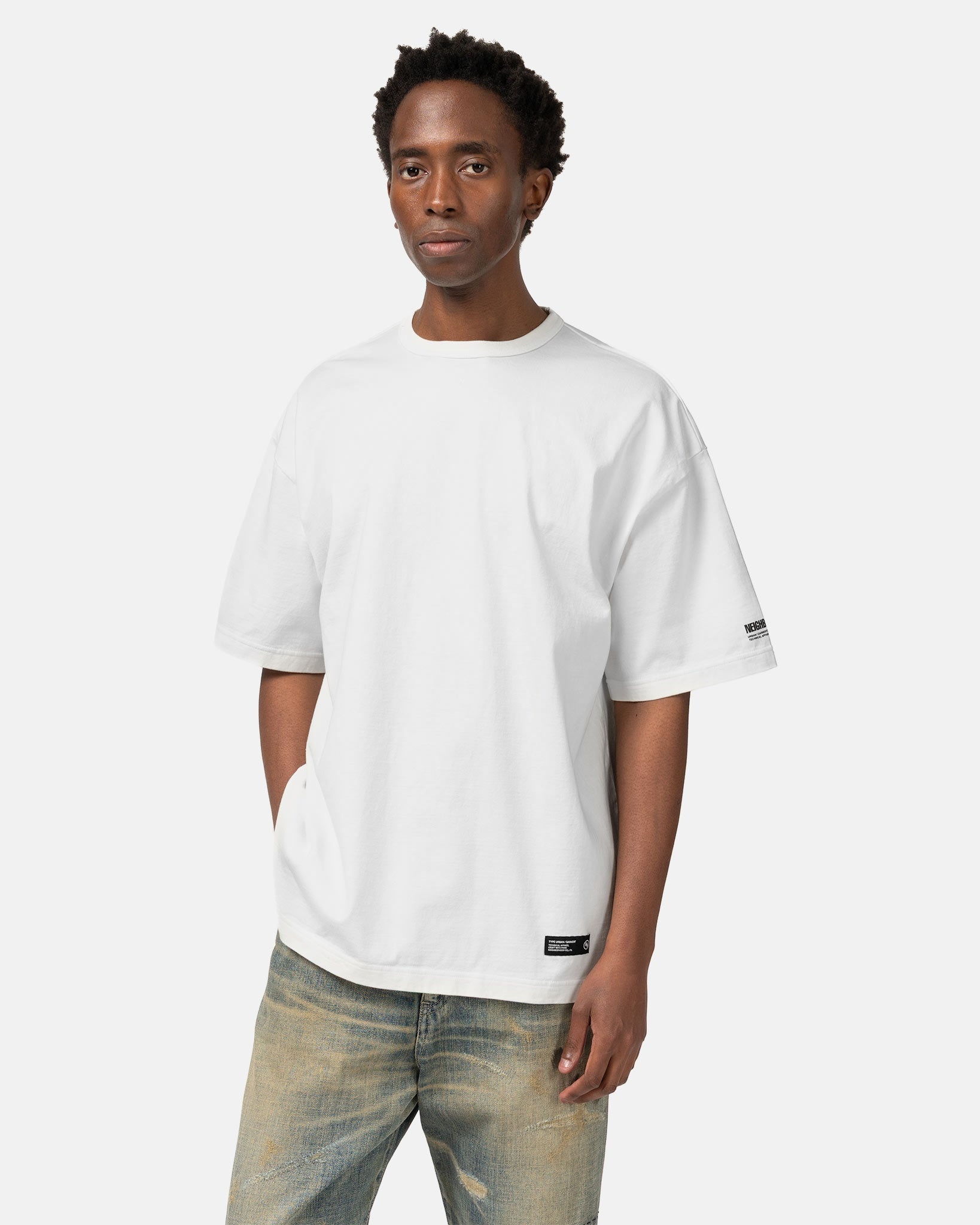 Classic Crewneck SS White - 4