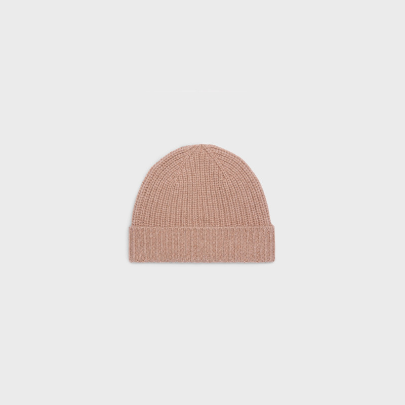 CELINE triomphe beanie in seamless cashmere outlook