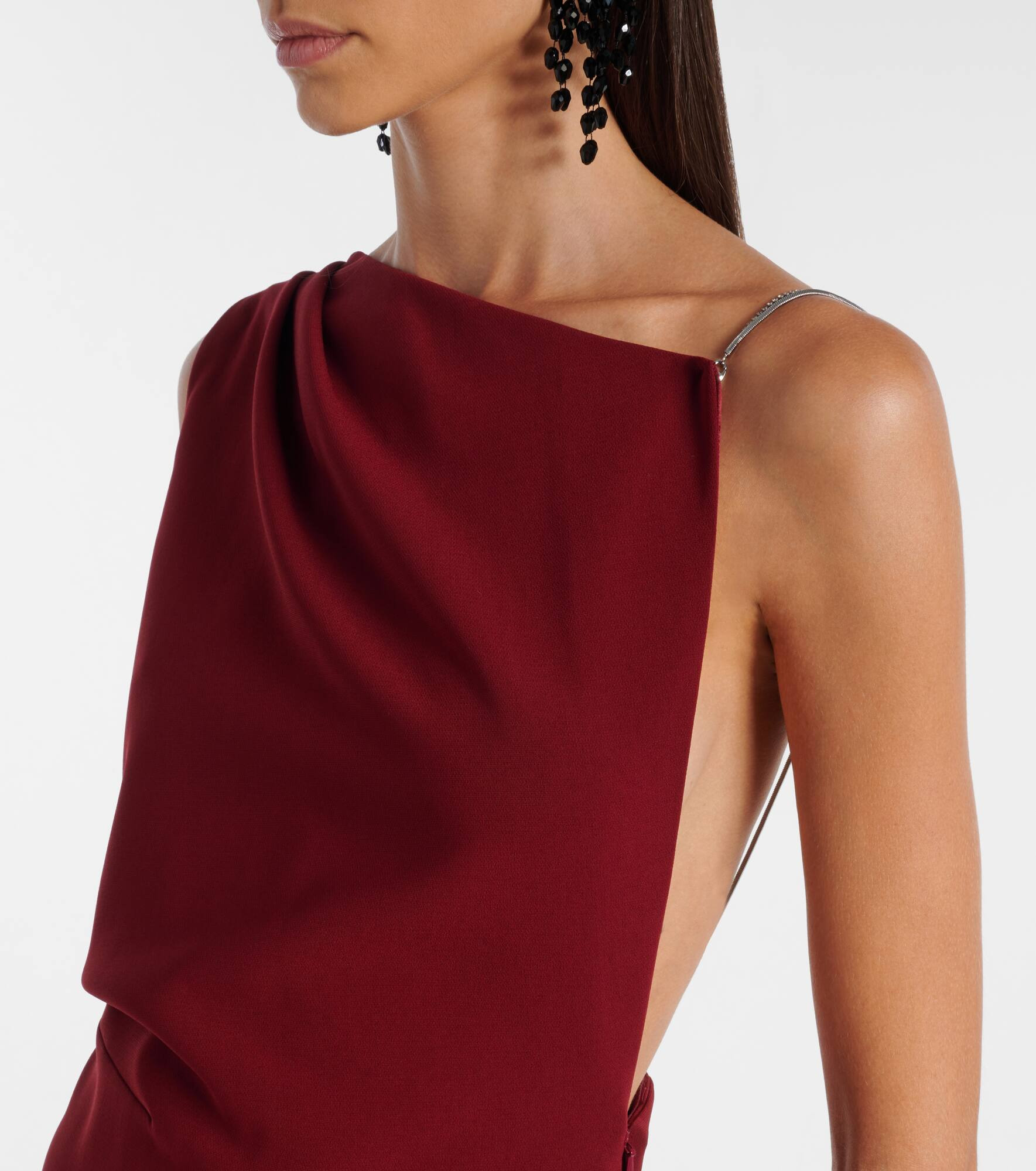 Draped maxi dress - 4