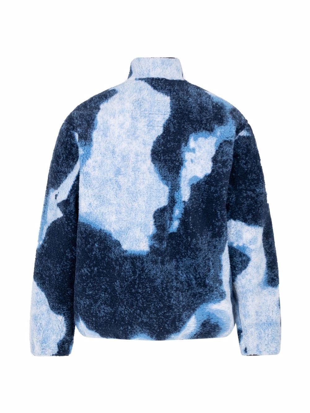 x TNF bleached denim fleece jacket - 2