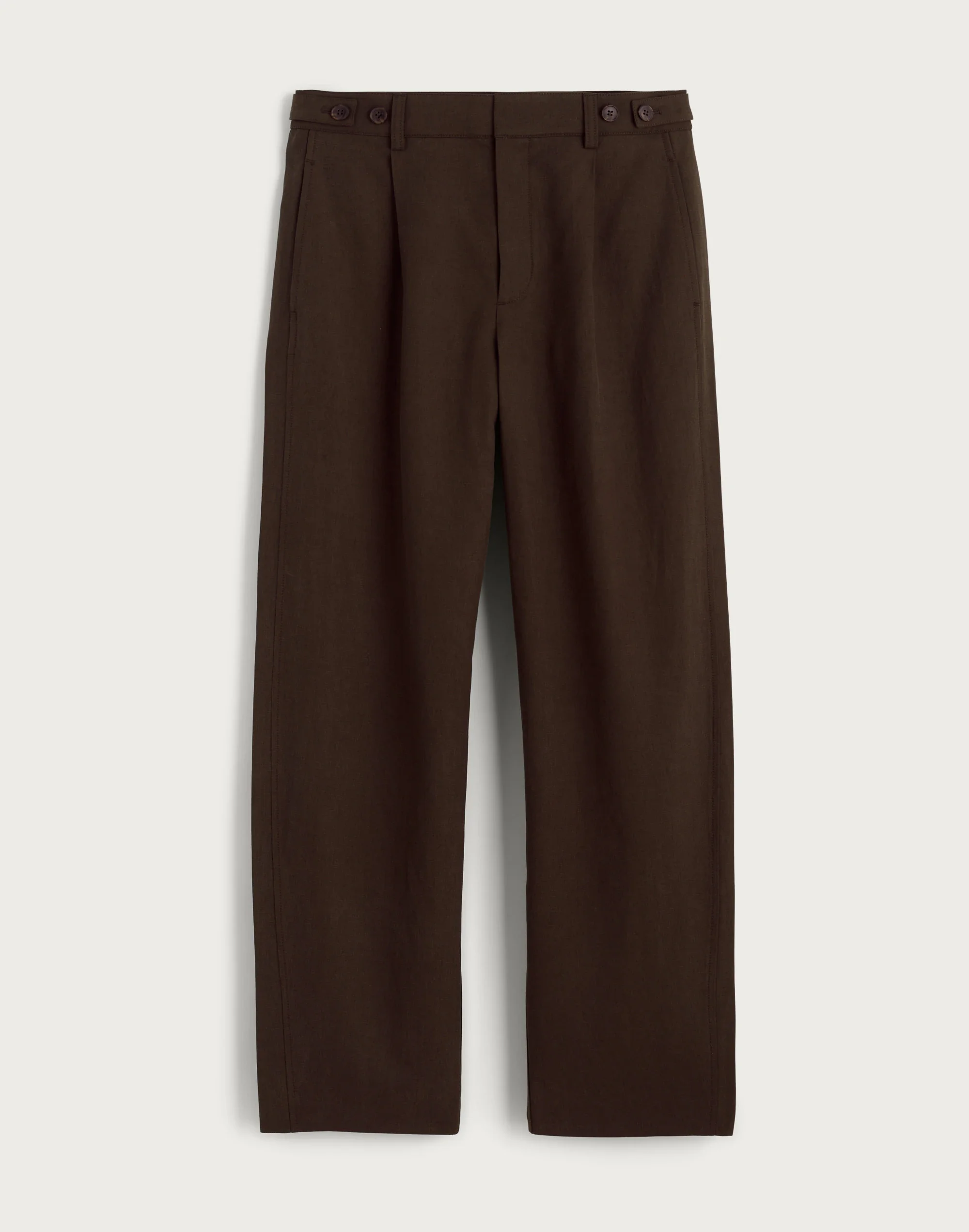 The Barrel-Leg Pant in Drapey Twill - 1
