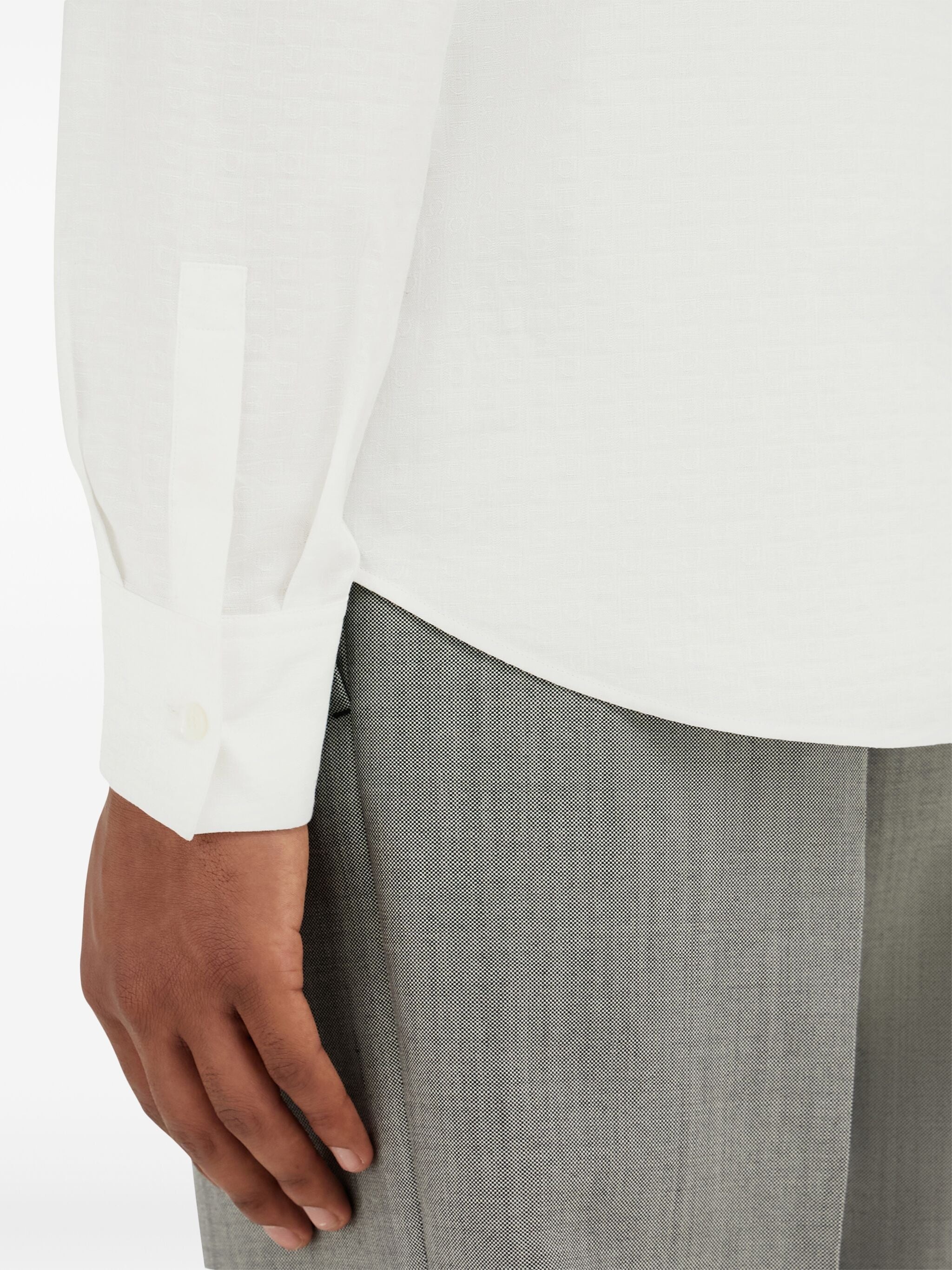 Long Sleeved Cotton Shirt - 2