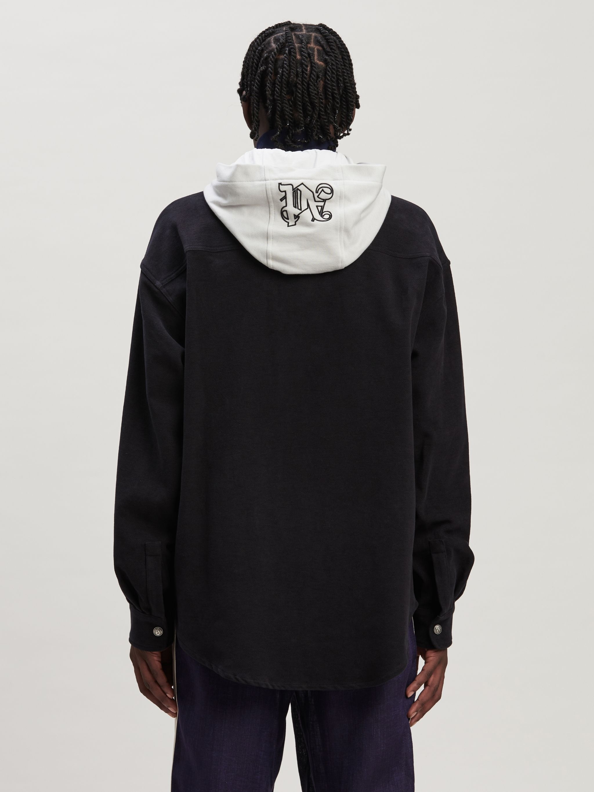 Monogram Hooded Overshirt - 5