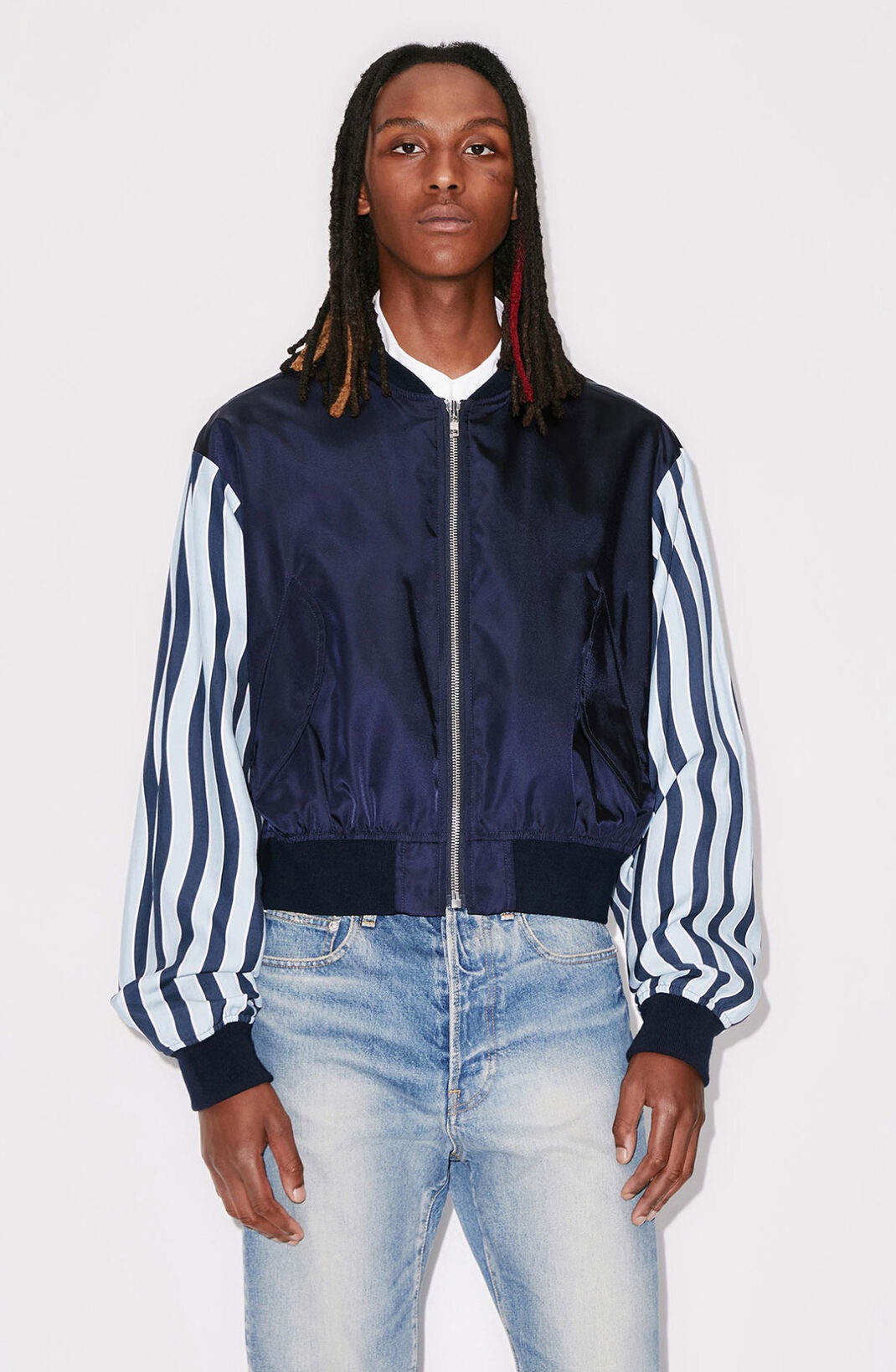 'Wavy Stripe' bomber jacket - 4