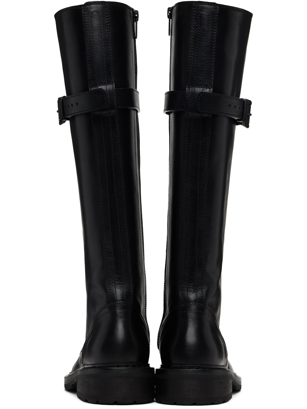 Black High Danny Tall Boots - 2