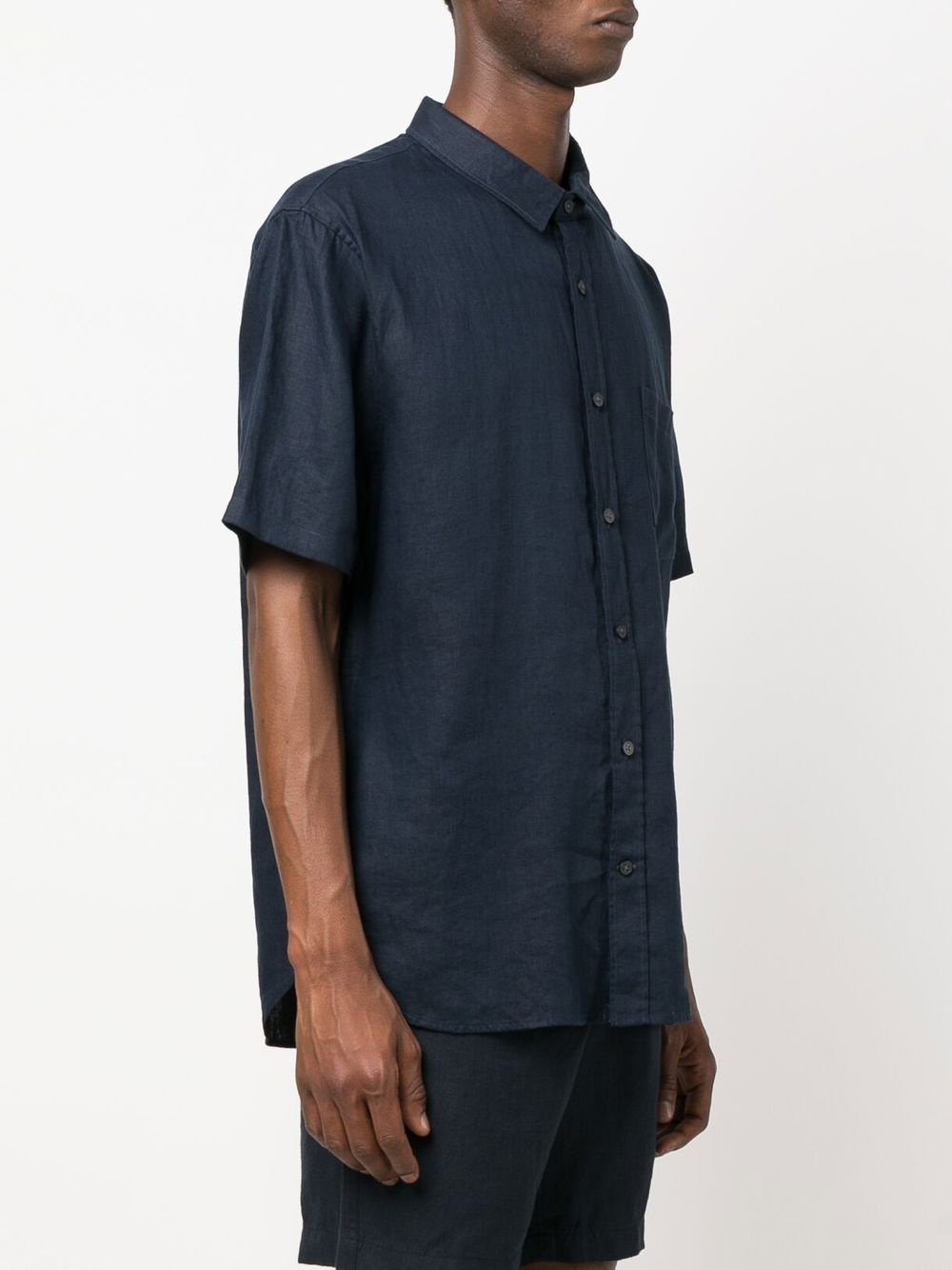 chest patch-pocket detail shirt - 3