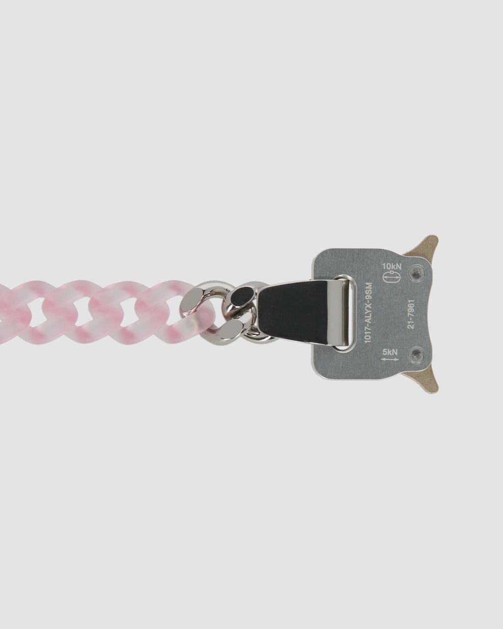 NYLON AND METAL CHAIN NECKLACE - 4