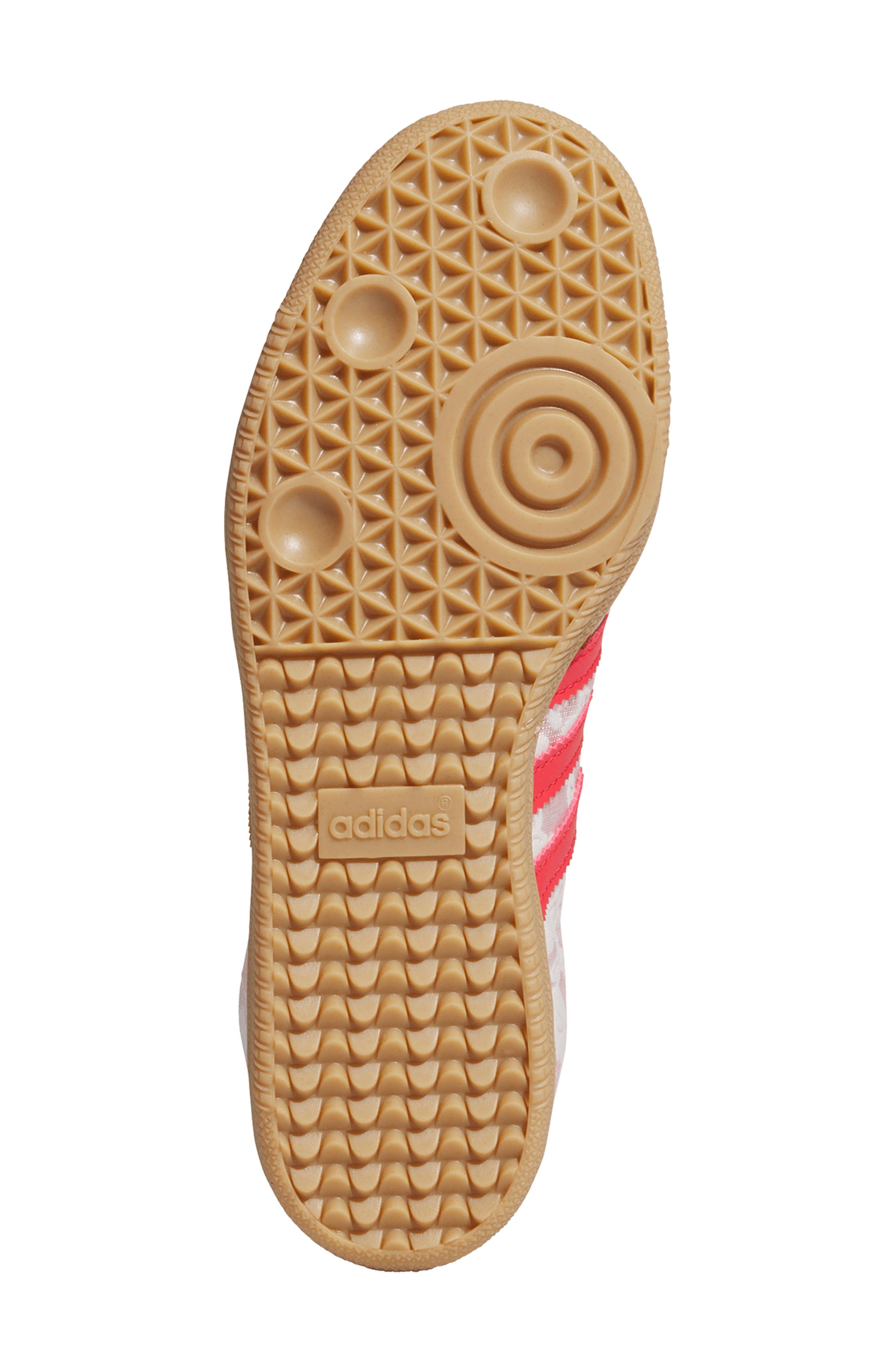 adidas x Liberty London Samba Sneaker in White/Cream White/scarlet at Nordstrom - 5