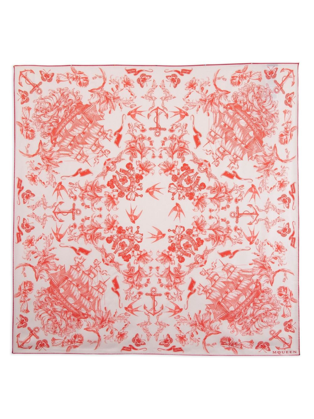Sailor Tattoo silk scarf - 1