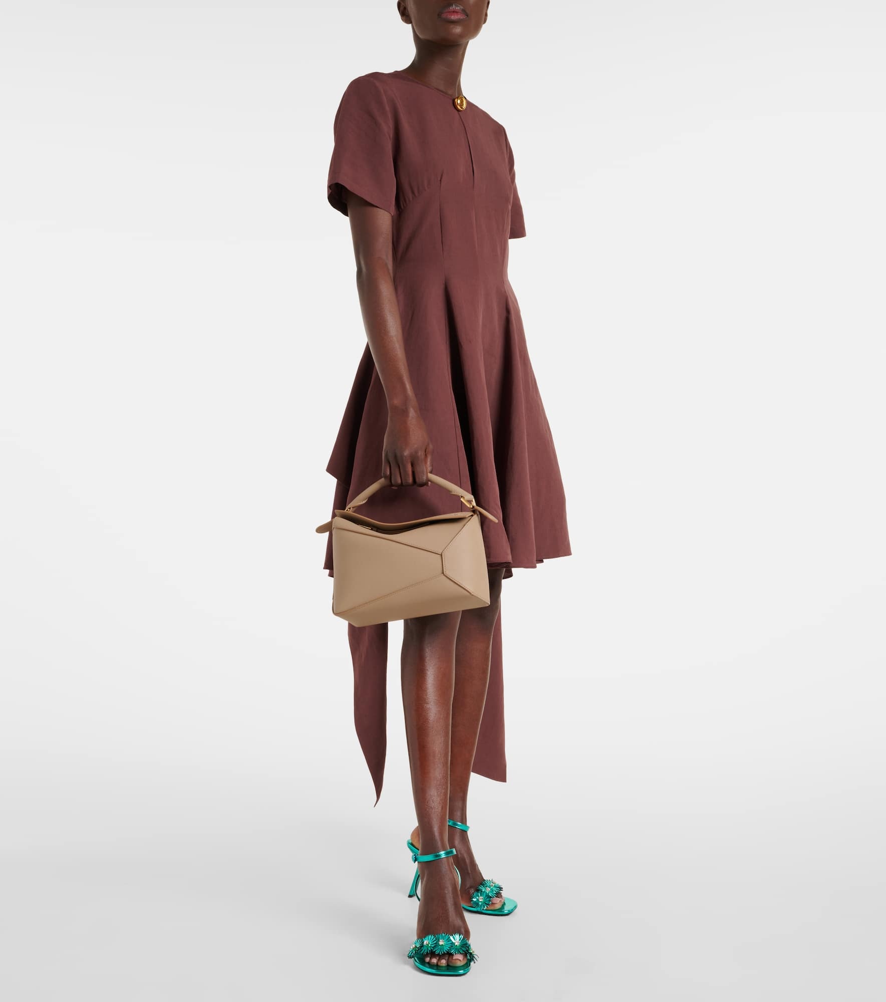 Puzzle Edge Small leather shoulder bag - 5