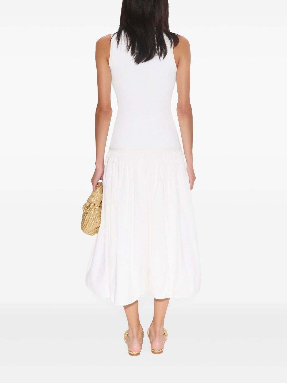 Yanez poplin midi dress - 4