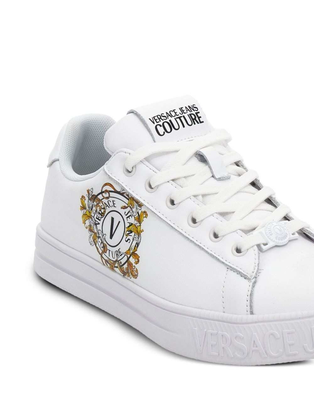 logo-print sneakers - 4