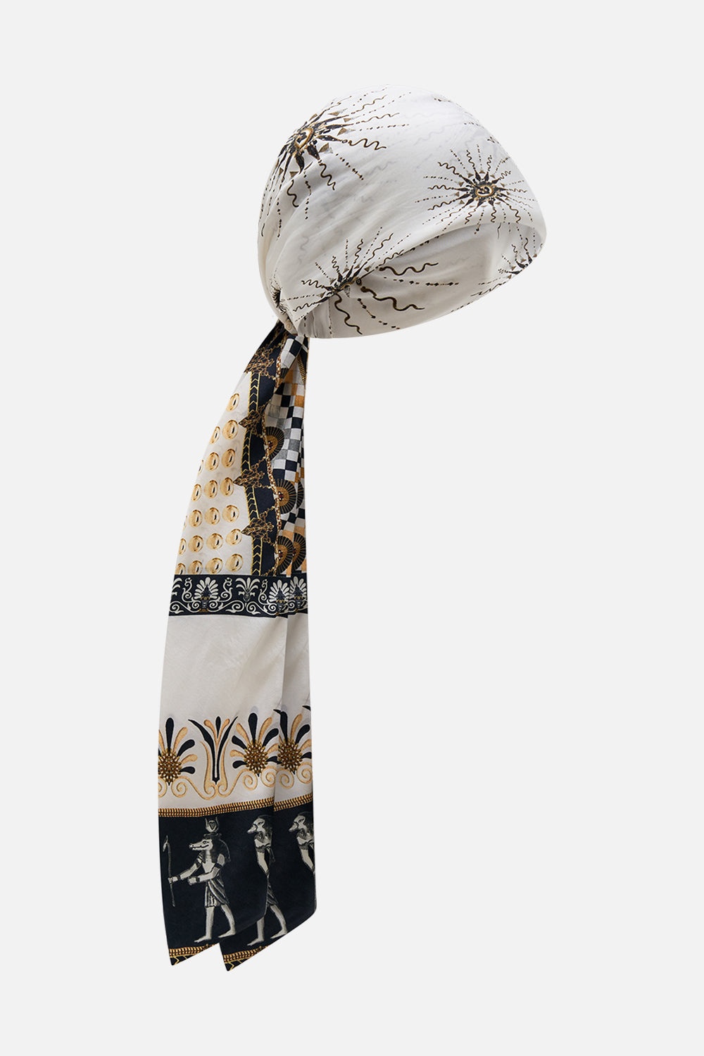 HEADSCARF WITH LONG TIES - 2