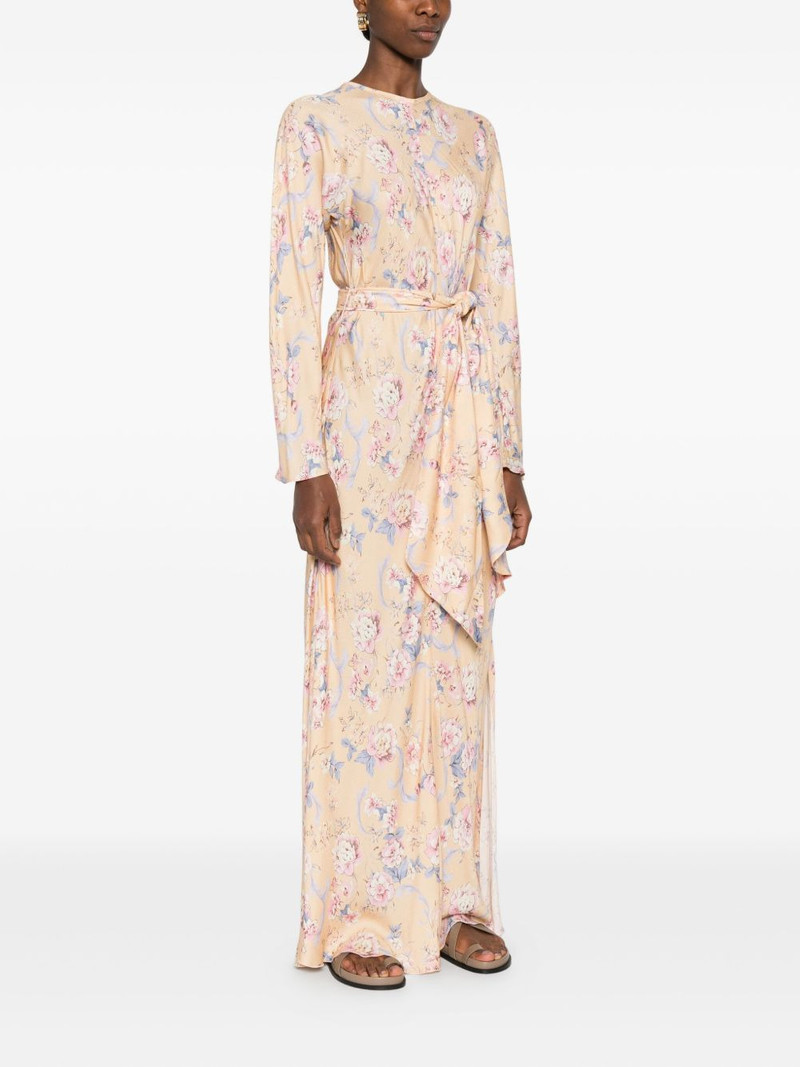 floral tie maxi dress 4