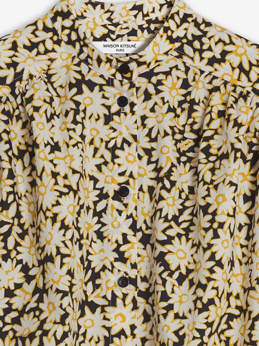 floral-print shirt - 6