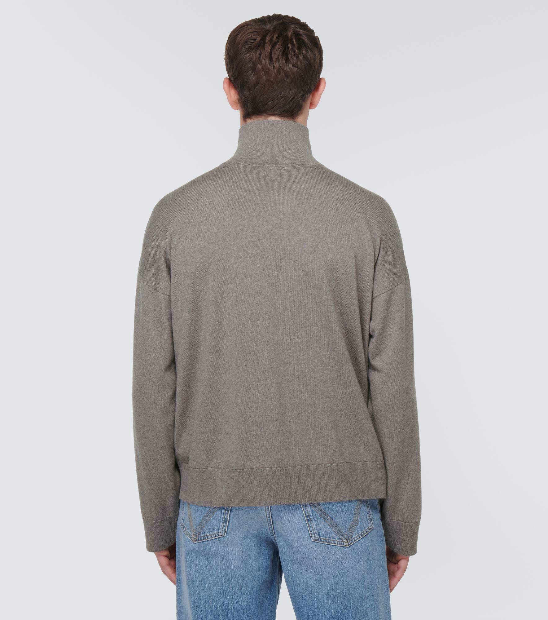 Wool turtleneck sweater - 4