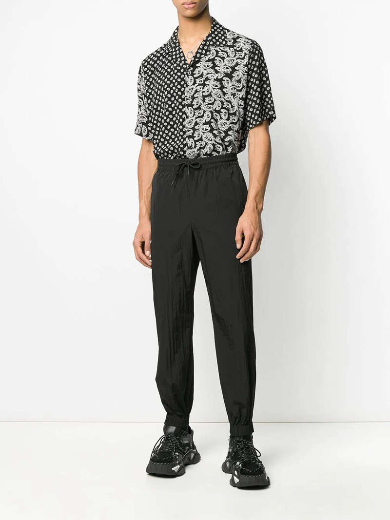 MSGM neon logo track pants outlook